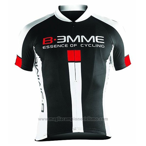 2017 Abbigliamento Ciclismo Biemme Identity Nero Manica Corta e Salopette
